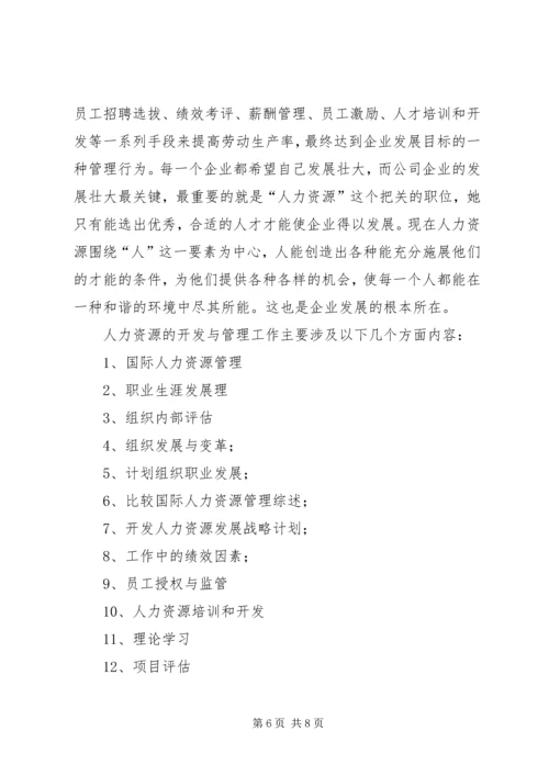 学习人力资源心得体会5篇_1.docx