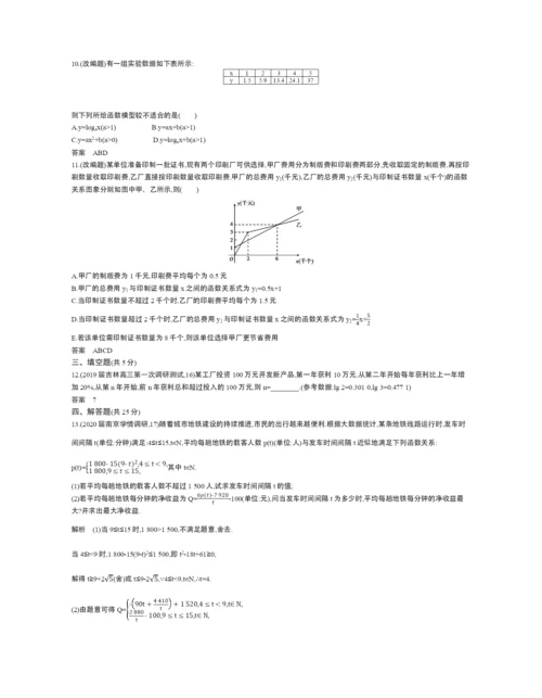 §3.8-函数模型及函数的综合应用(试题部分).docx