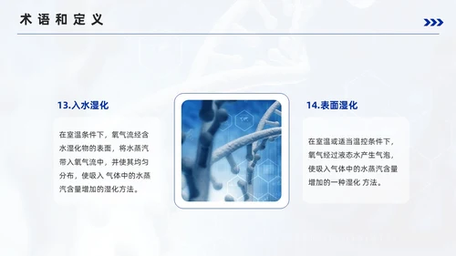 蓝色简约风成人氧气吸入疗法护理培训PPT模板护理查房