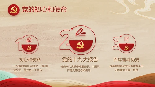 弘扬伟大建党精神七一讲话精神PPT
