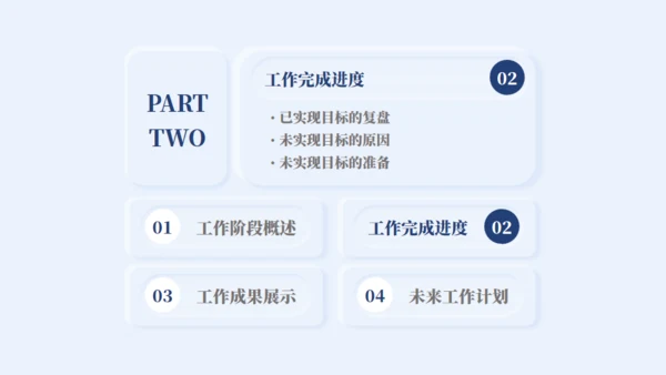 新拟态风工作汇报总结通用PPT模板