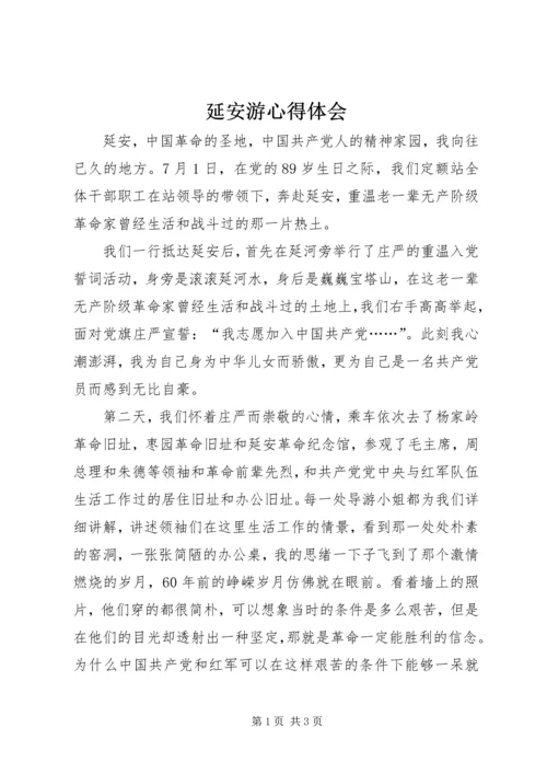 延安游心得体会.docx