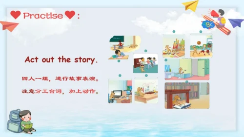 人教新起点小学英语三年级下册Unit2 Fun Time & Story Time