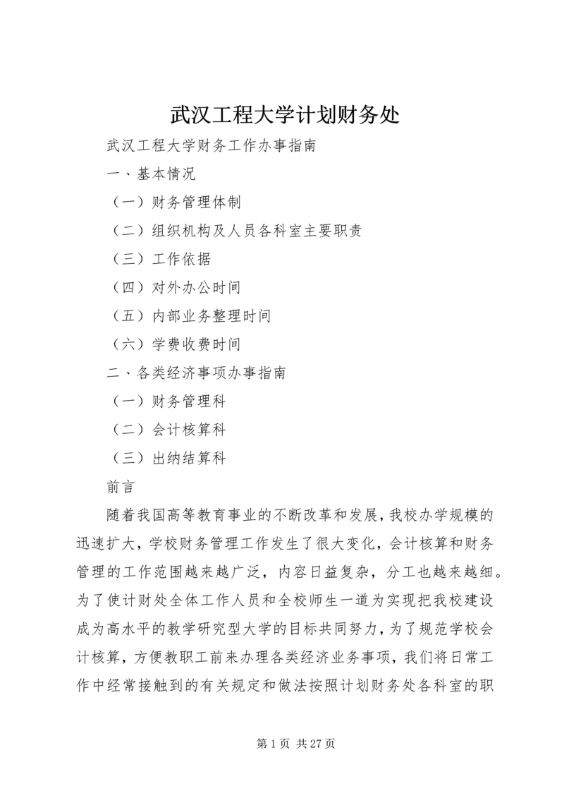 武汉工程大学计划财务处.docx