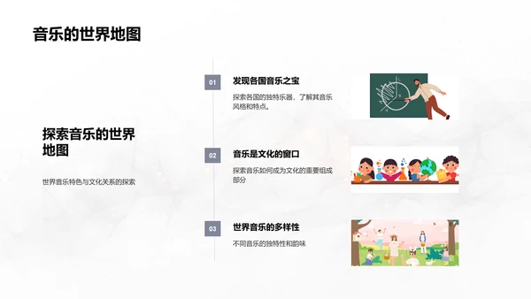 音乐要素解析PPT模板