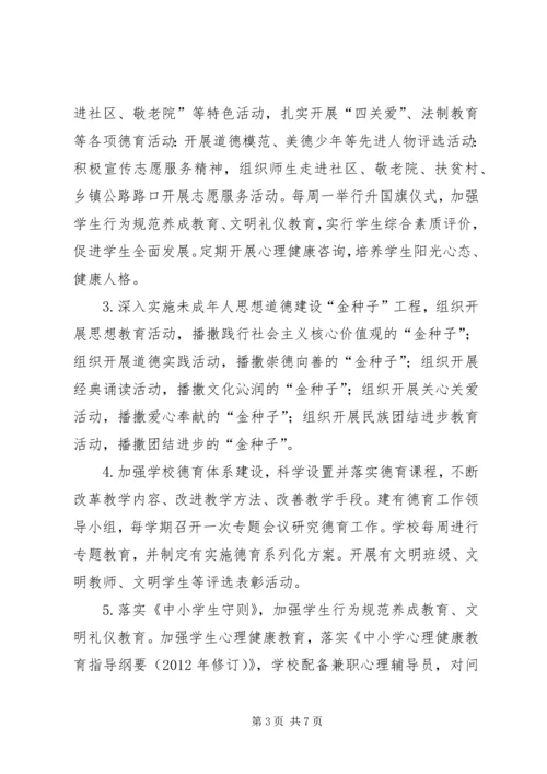 响水中学评选文明校园推荐报告 (4).docx