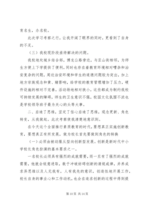 外出考察学习心得 (4).docx