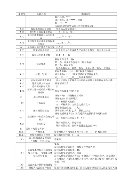 试桩工程招标文件模板.docx