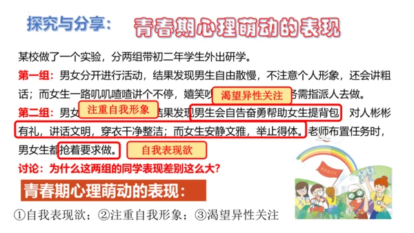【新课标】2.2 青春萌动 课件【2024年春新教材】（28张ppt）