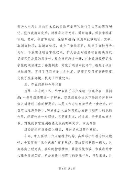 市计划局个人总结 (6).docx