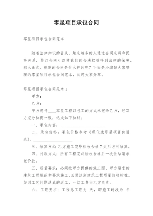 零星项目承包合同.docx