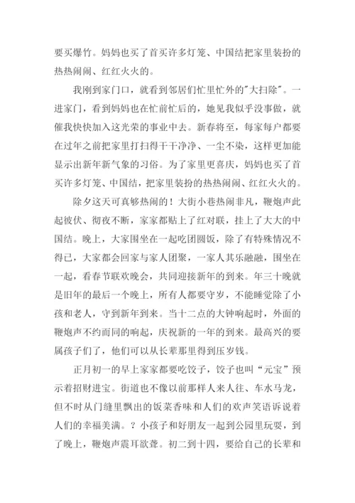 家乡的春节作文-5.docx
