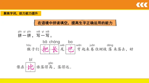 6 比尾巴  课件
