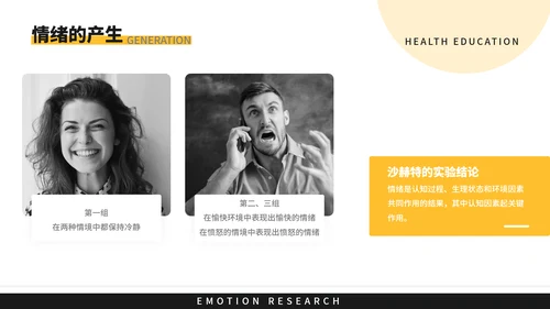抑郁症情绪研究教育教学PPT模板