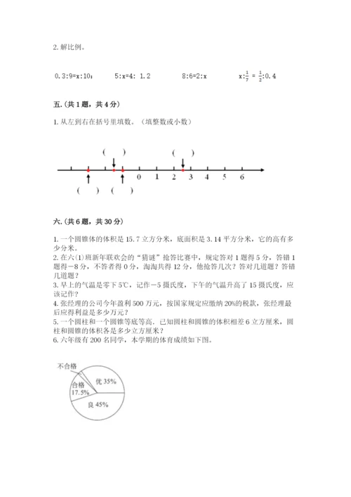 最新苏教版小升初数学模拟试卷附答案【模拟题】.docx