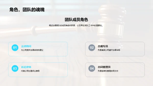 法律团队：挑战与合作