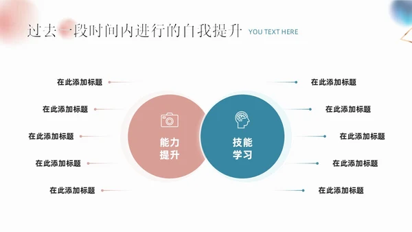 创意立体几何商务述职报告工作汇报通用PPT模板