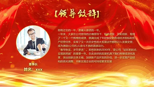 创新赢未来公司年终汇报颁奖典礼通用PPT模板