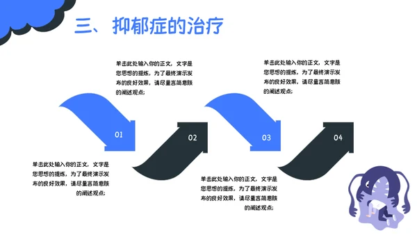 精神分裂症抑郁症健康知识普及通用PPT模板