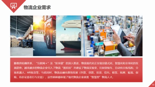 智慧物流快递发展趋势通用PPT模板