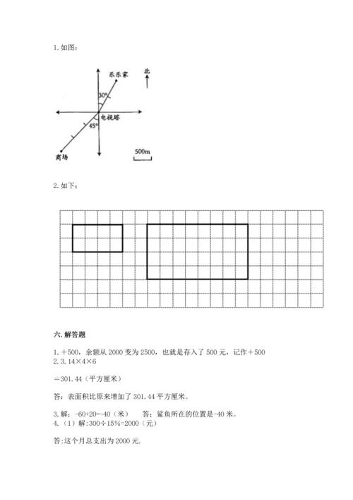 六年级下册数学《期末测试卷》精品【巩固】.docx