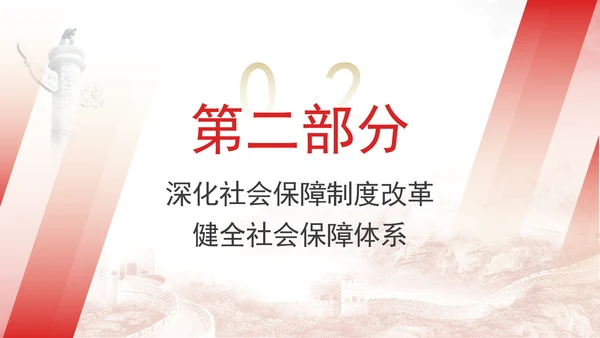 坚持以人民为中心扎实推进人力资源社会保障领域改革专题党课PPT