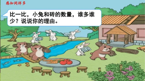 人教版一年级上册数学比多少课件1(共22张PPT)