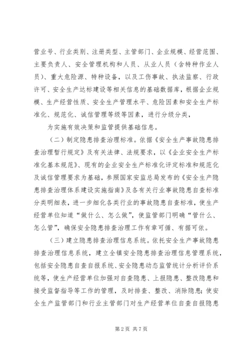 镇安全生产体系建设工作方案.docx