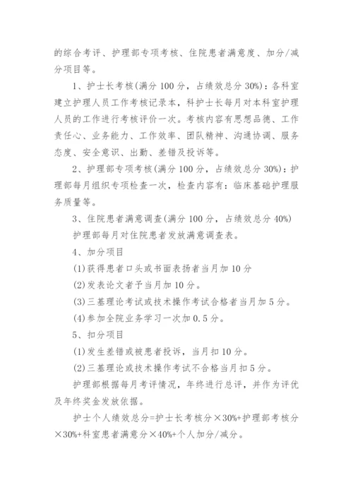 护理绩效考核制度方案.docx