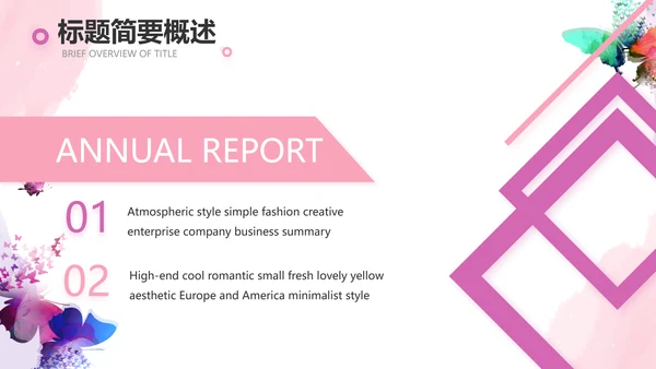 粉色唯美美容美睫培训工作总结PPT