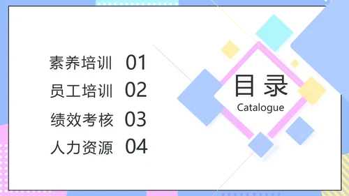 淘宝客服培训动态PPT模板