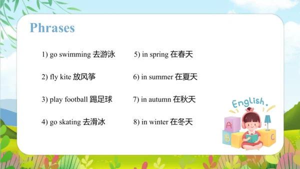 Module 7 Unit 1 We fly kites in spring（课件）-三年级英语下学