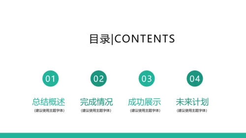 简约清新牙科工作总结动态PPT