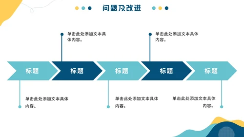 清新简约幼儿园教育工作汇报总结PPT模板