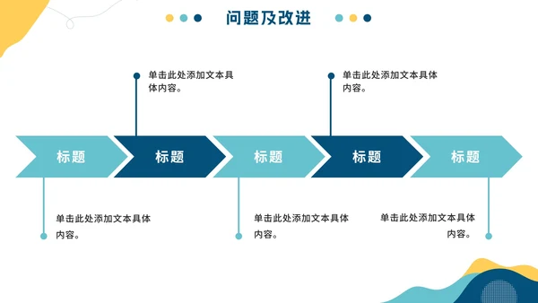 清新简约幼儿园教育工作汇报总结PPT模板