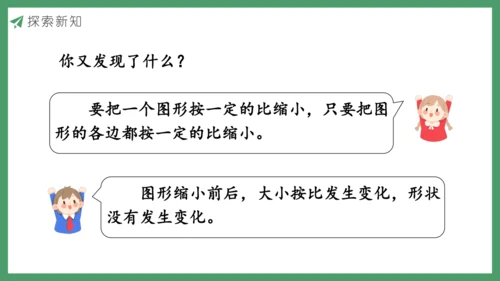 新人教版数学六年级下册4.3.4  图形的放大与缩小课件