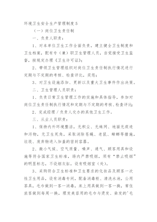 环境卫生安全生产管理制度.docx