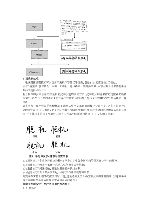 脱机手写体汉字识别综述.docx