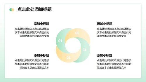 绿色小清新风生日主题活动策划方案PPT模板