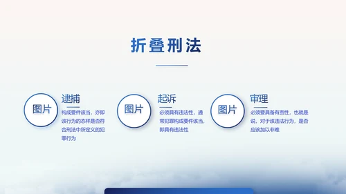 蓝色中国风法法律治讲座PPT动态模板