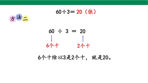 2024（大单元教学）人教版数学三年级下册2.1  口算除法（1）课件（22张PPT)