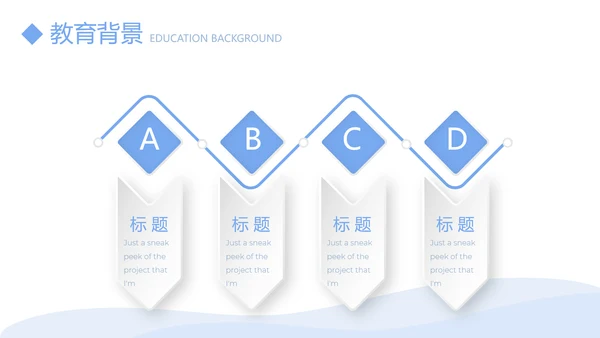 医生简历自我介绍动态PPT模板