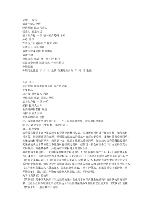 银行融资的基本概念(1).docx