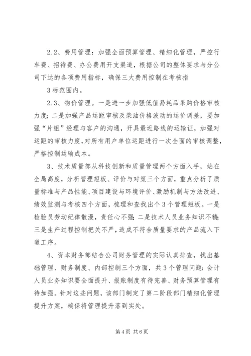 管理提升工作总结及管理提升二、三阶段推进安排 (4).docx