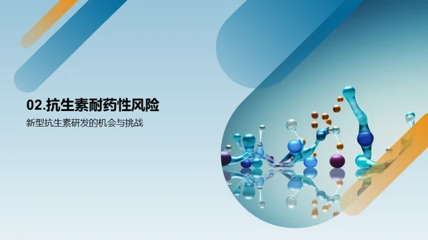 商务风生物医疗学术答辩PPT模板
