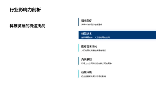 走进生物医疗行业