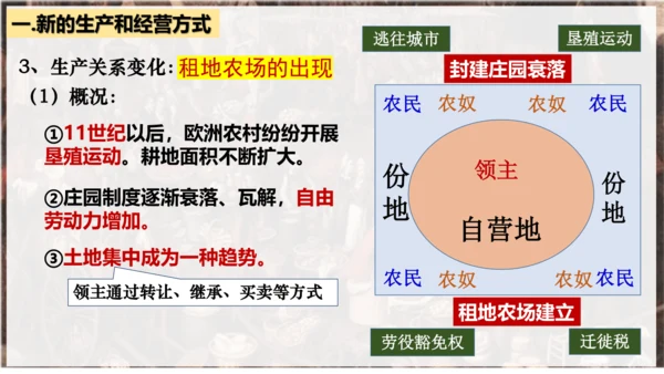 第13课  西欧经济和社会的发展  课件