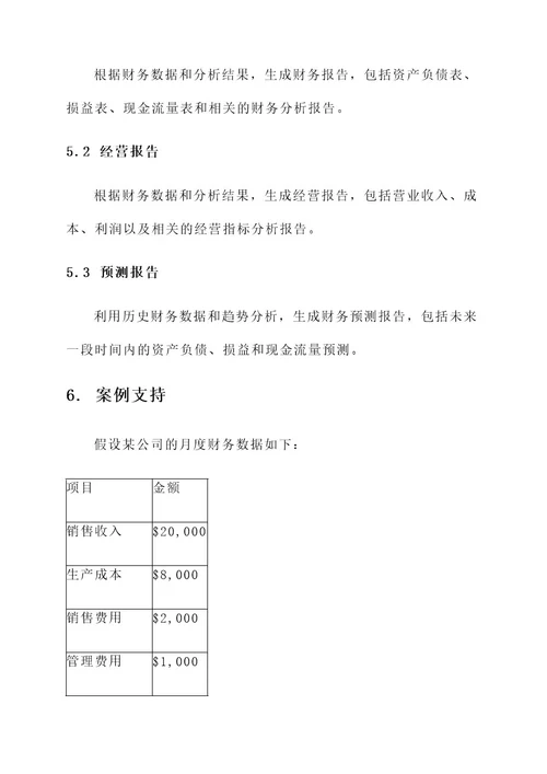 财务表格管理方案