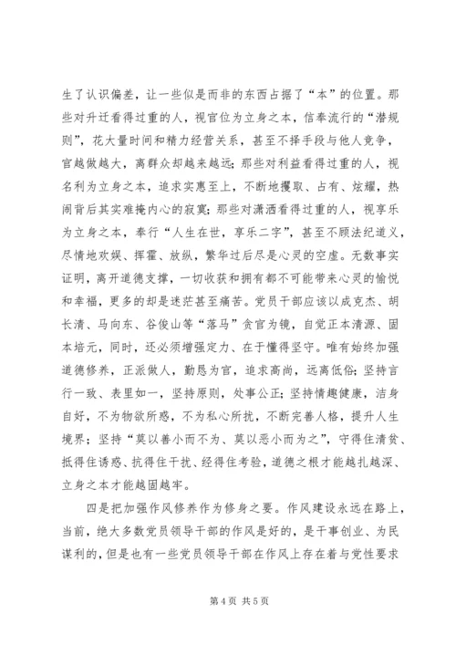 学习严以修身心得体会 (4).docx