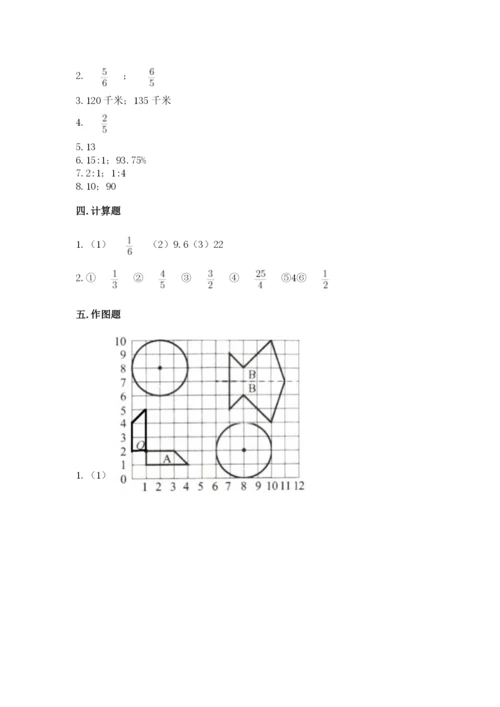 小学数学六年级上册期末测试卷（b卷）word版.docx